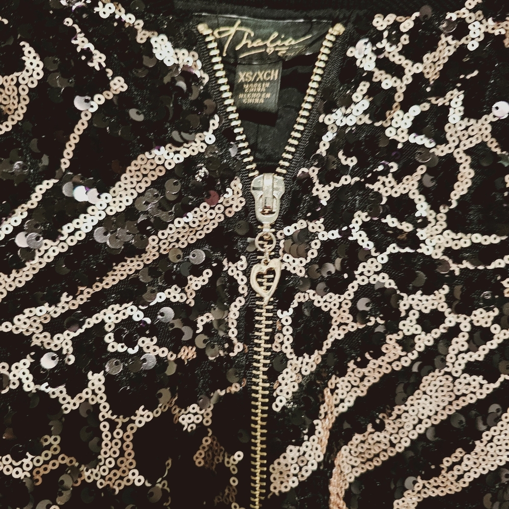 Sequin jacket XS - Picture 5 of 6